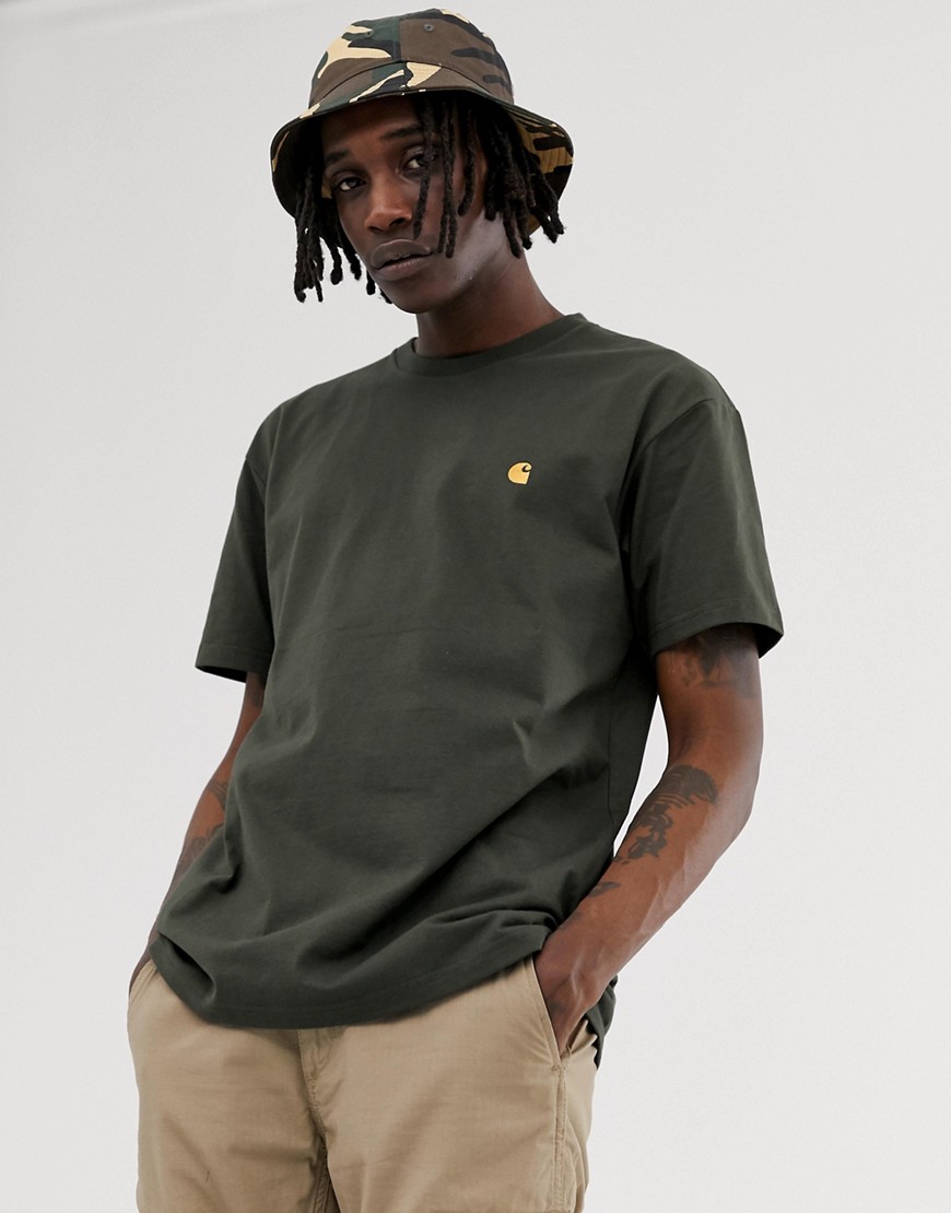 Carhartt WIP Chase t-shirt in cypress green