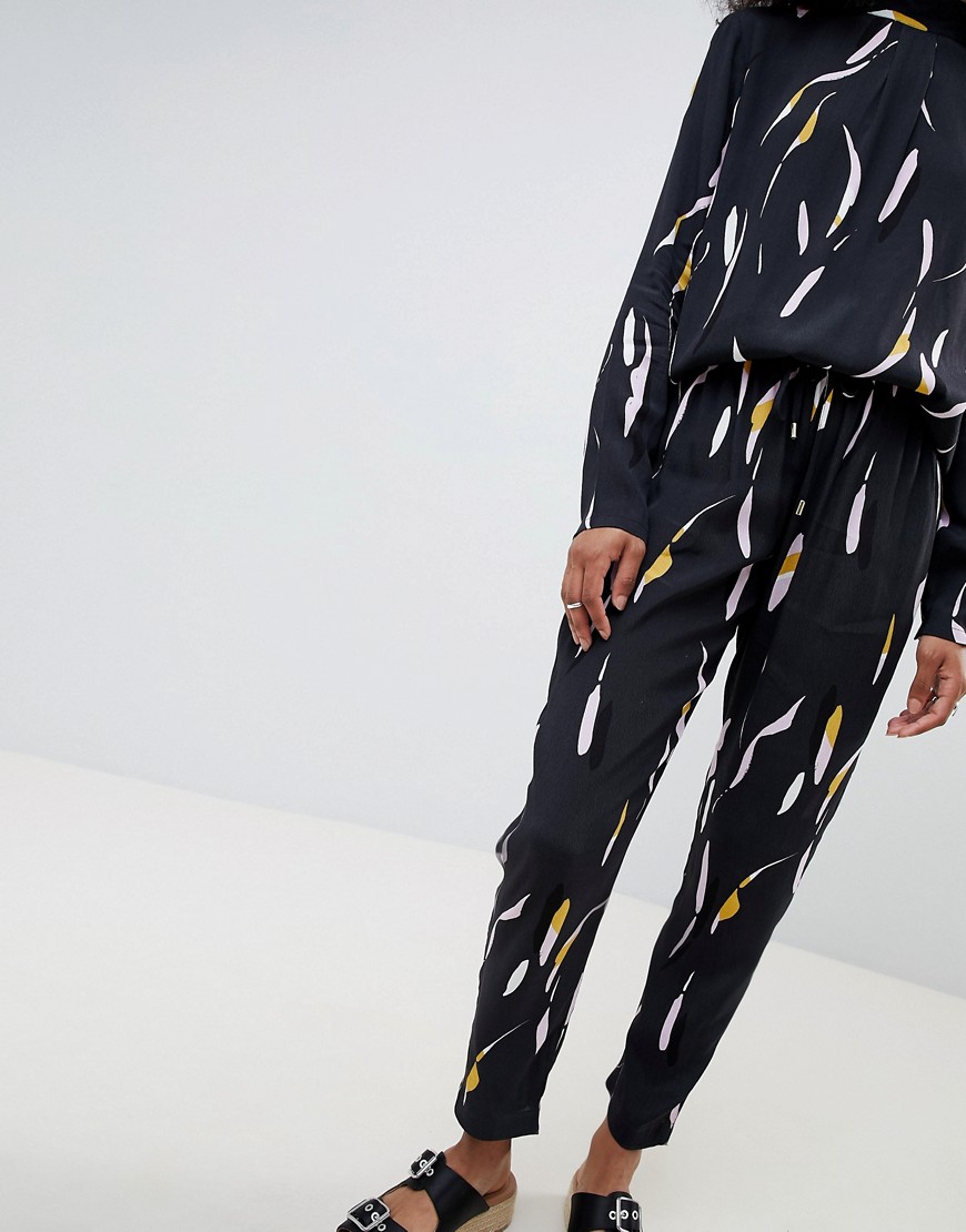 mByM Printed Trousers - Spray paint