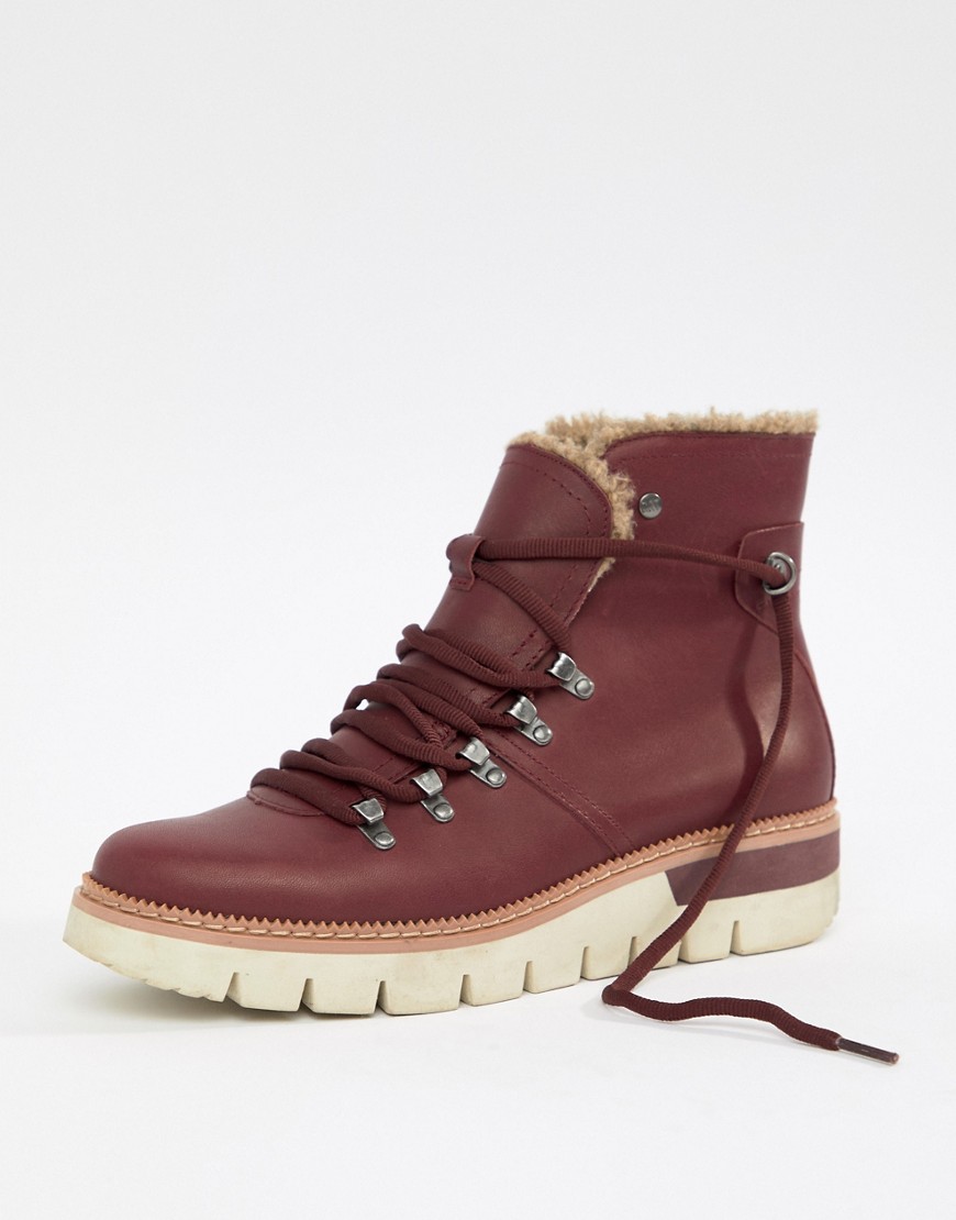 Caterpillar Leather Lace Up Boots