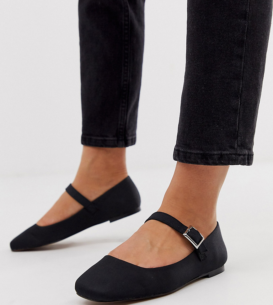 Asos Design Wide Fit Links Mary Jane 