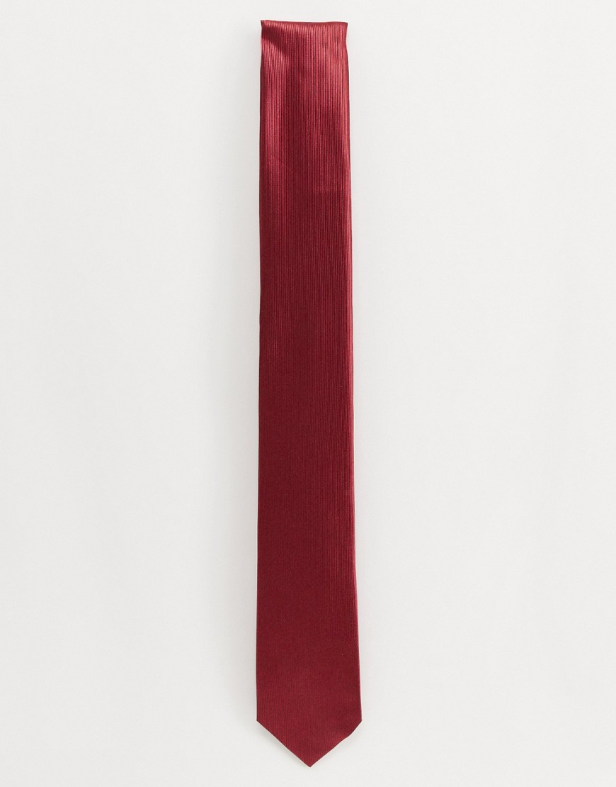 Gianni Feraud Plain Red Tie