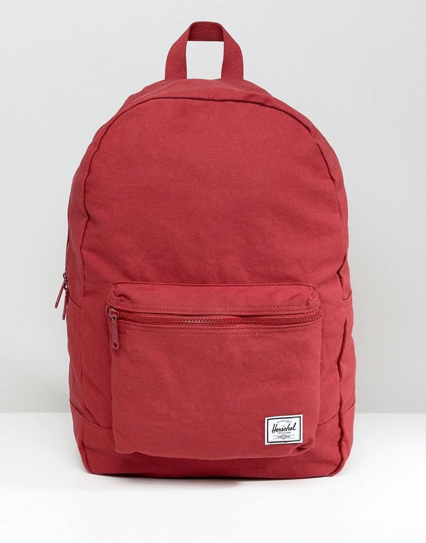 Herschel Supply Co Packable Daypack in Cotton 24.5L - Red