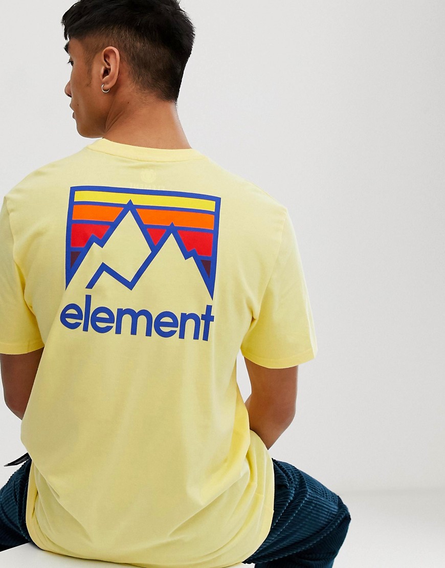 Element Joint t-shirt in yellow