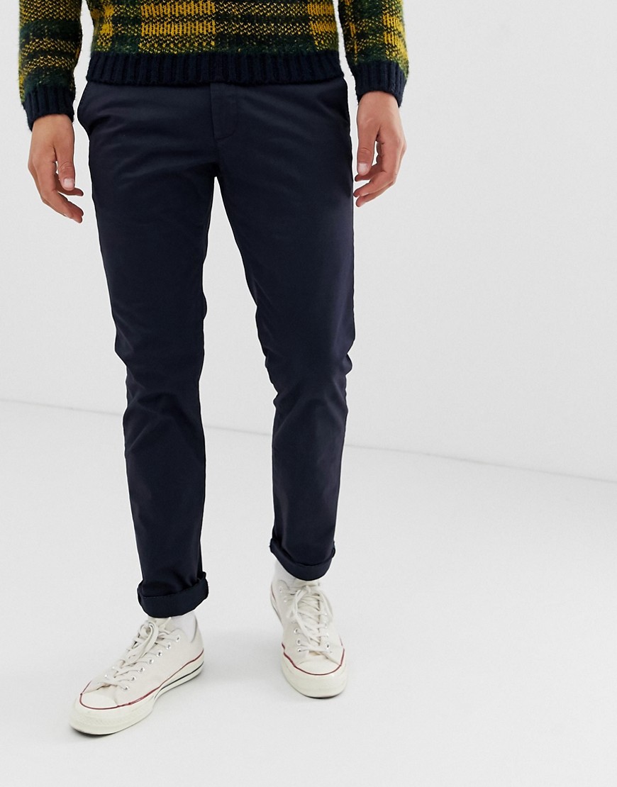 Ted Baker slim fit chino in navy