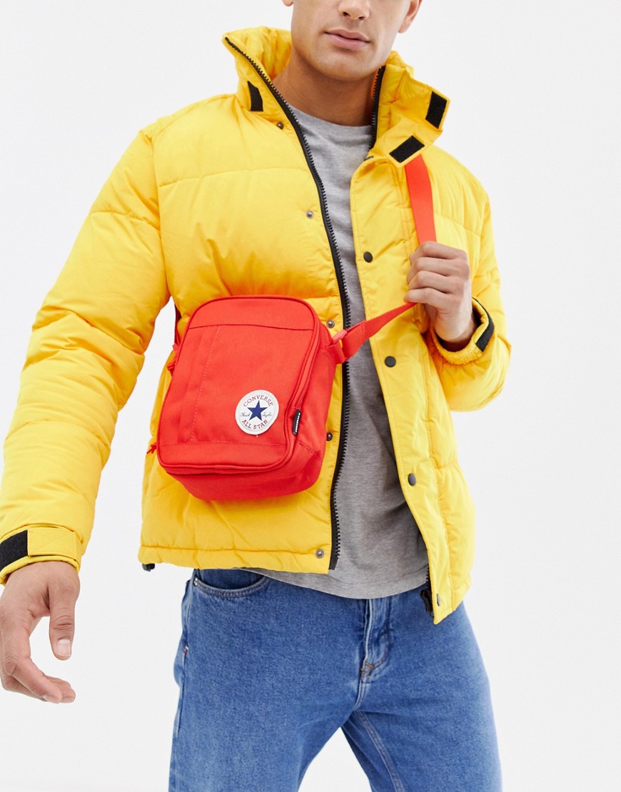 Converse Chuck Taylor Patch crossbody bag in red