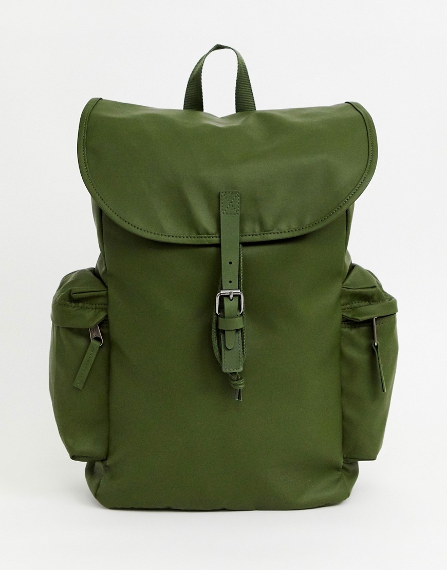 Eastpak Austin Rubberised Backpack 18L in green