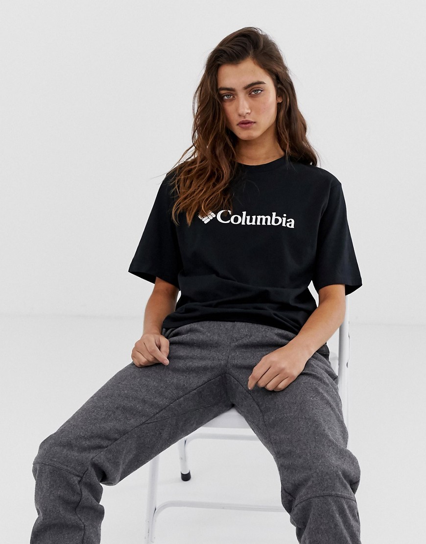 Columbia Csc Basic Logo Tee In Black