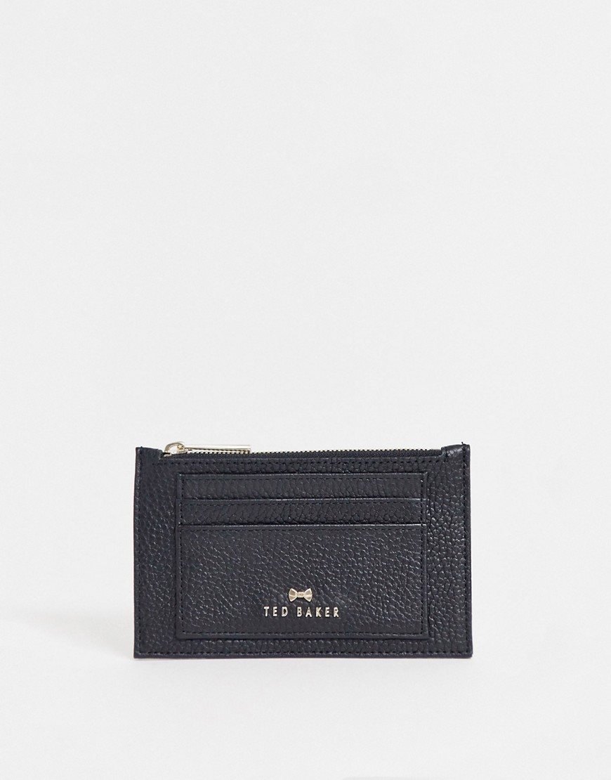 Ted Baker Yarro bow leather cardholder