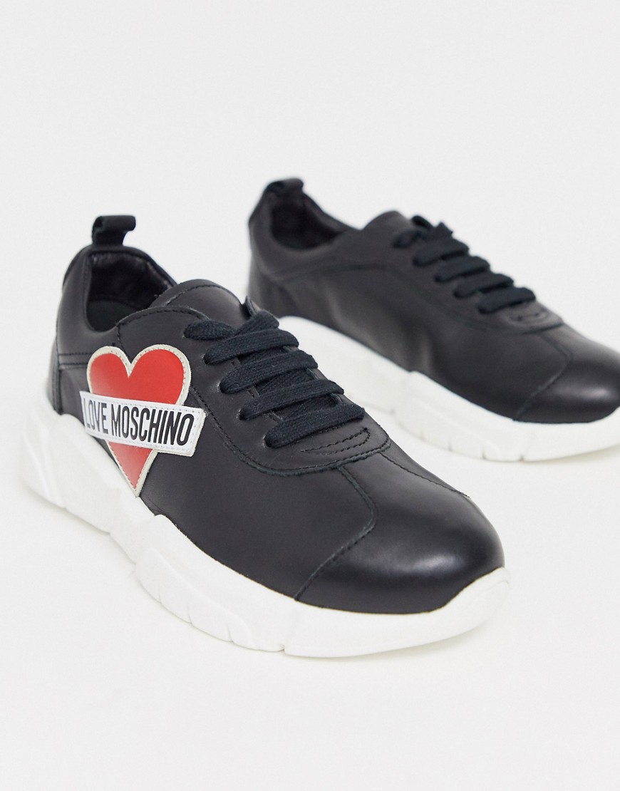Love Moschino chunky lace up trainers