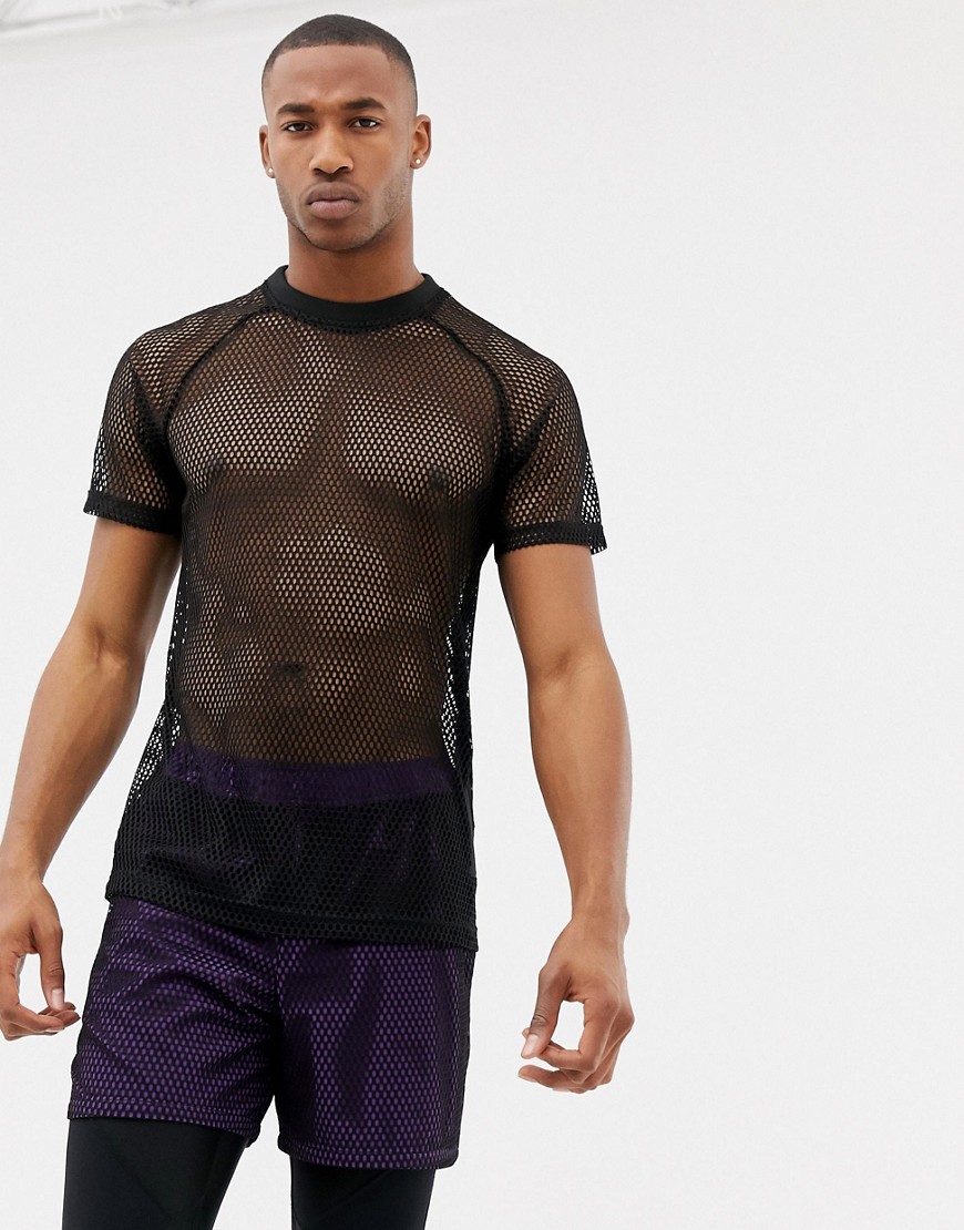 ASOS 4505 training t-shirt in breathable mesh