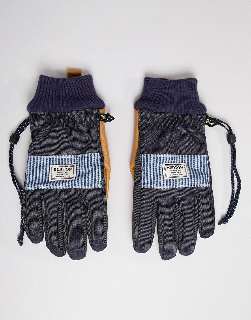 Burton Snowboards Dam Glove in Navy
