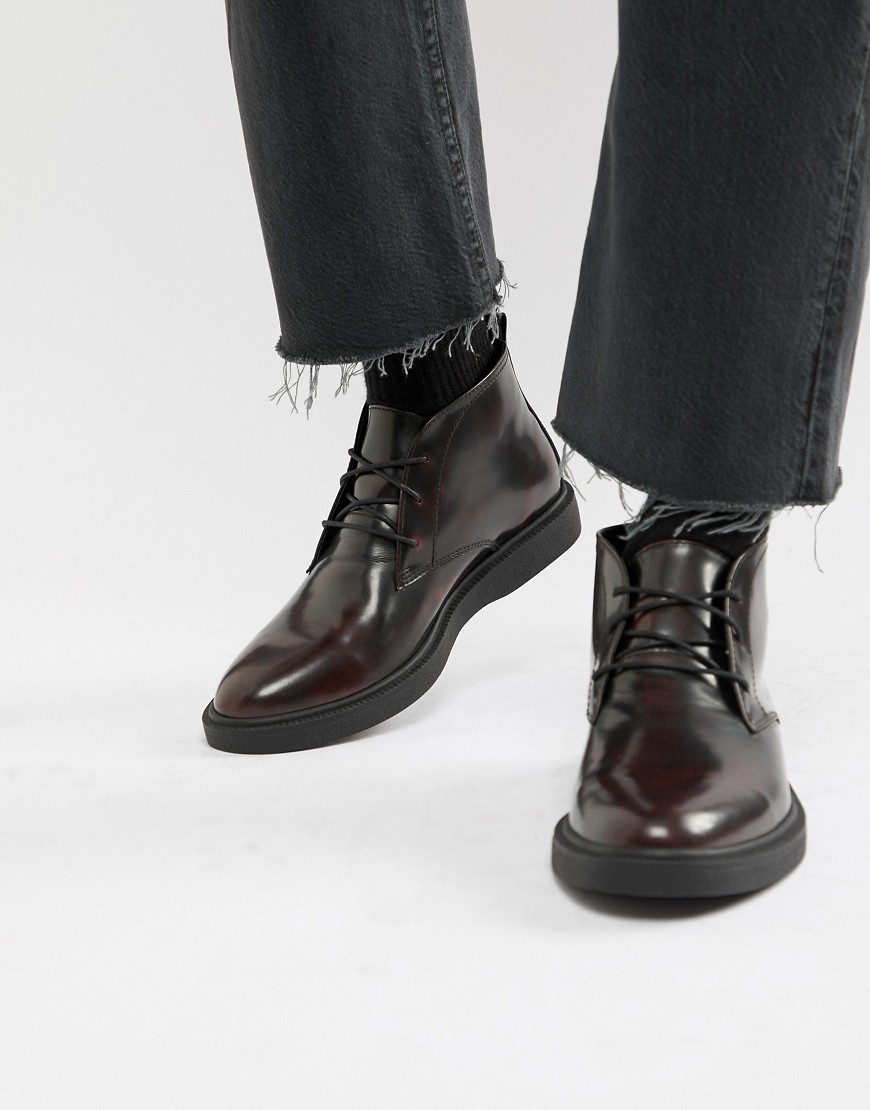 zign lace up boots mens