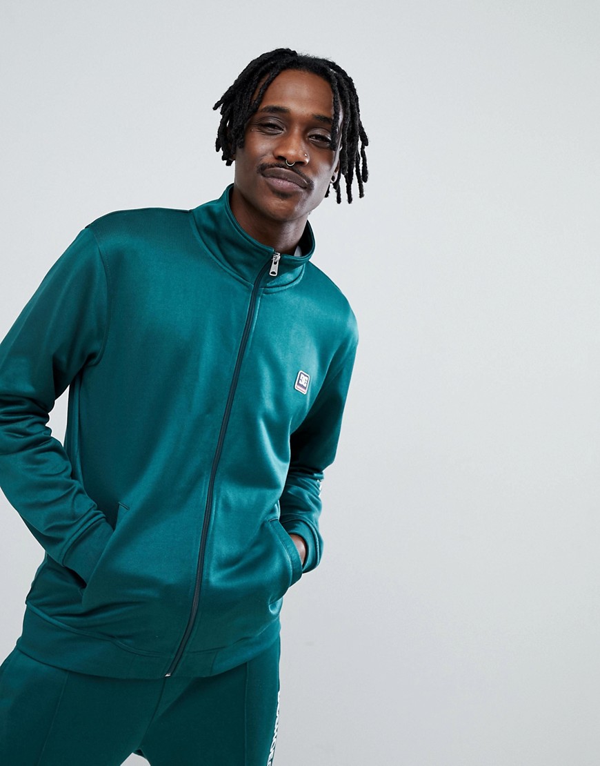 DC Shoes Track Jacket In Green