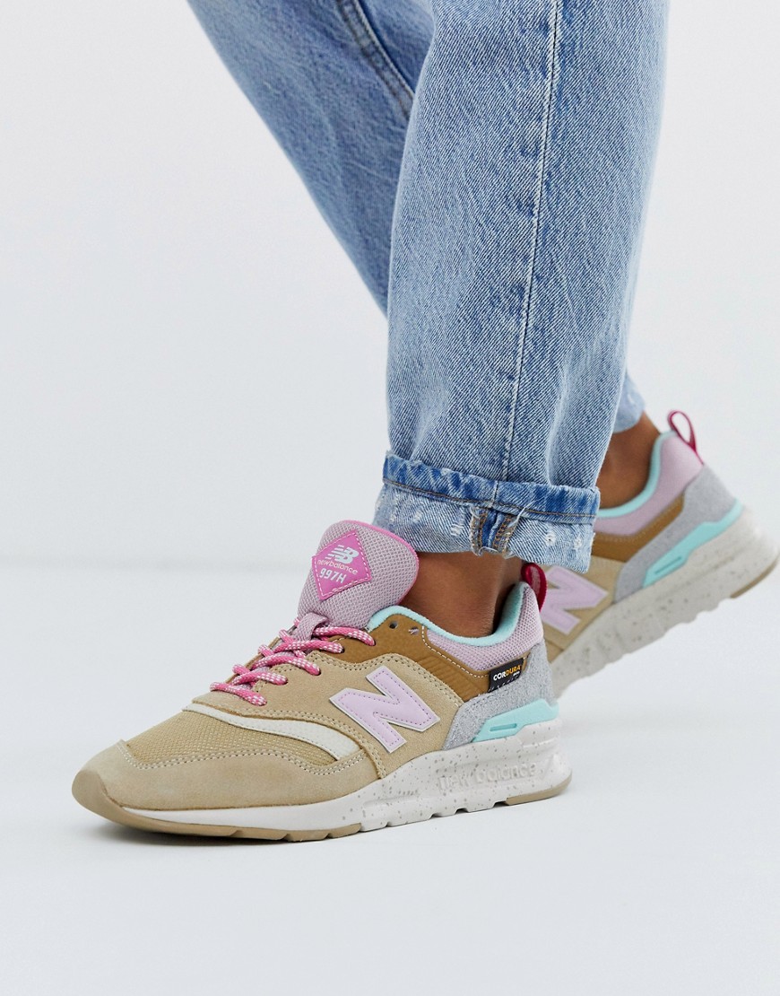 New Balance 997 trainers in beige
