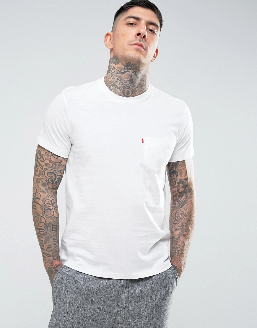 Levis Sunset Pocket T-Shirt Whitesmoke - Whitesmoke