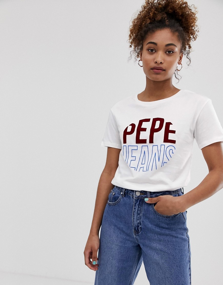 Pepe Jeans Luise logo t-shirt