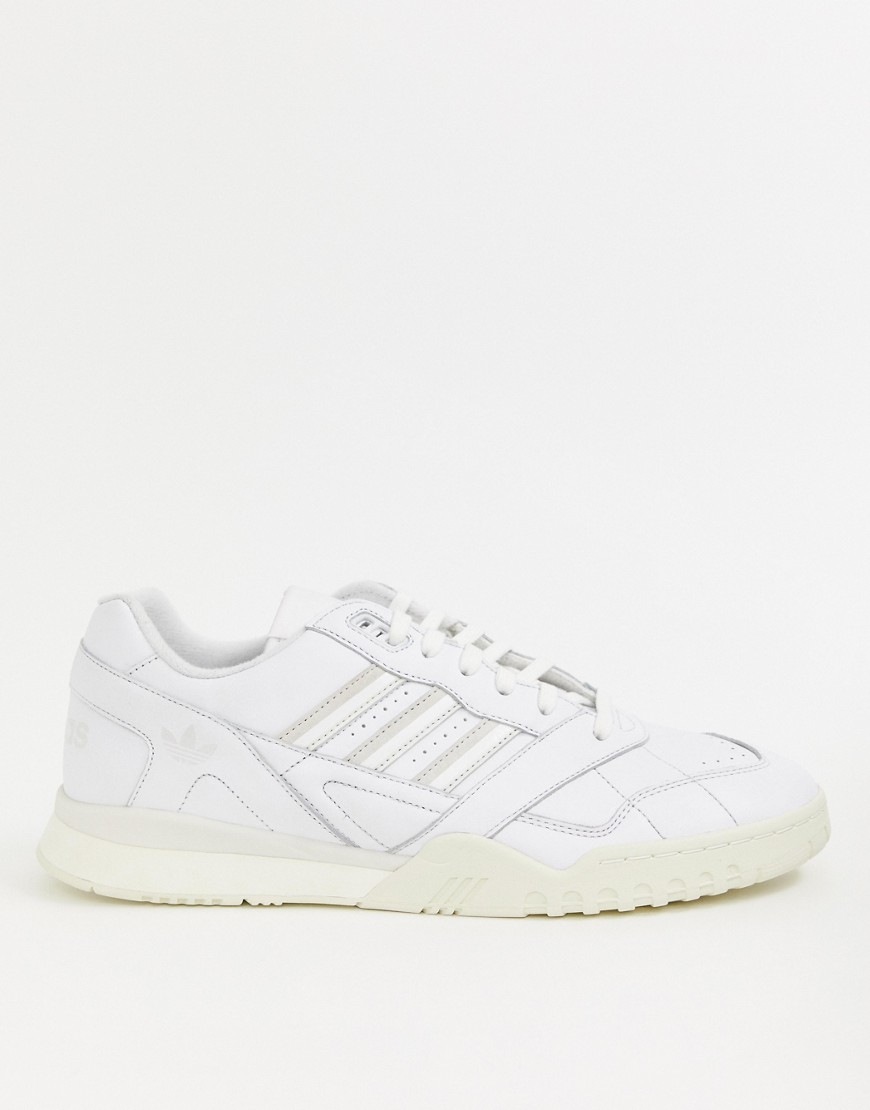 adidas Originals A.R trainers in white