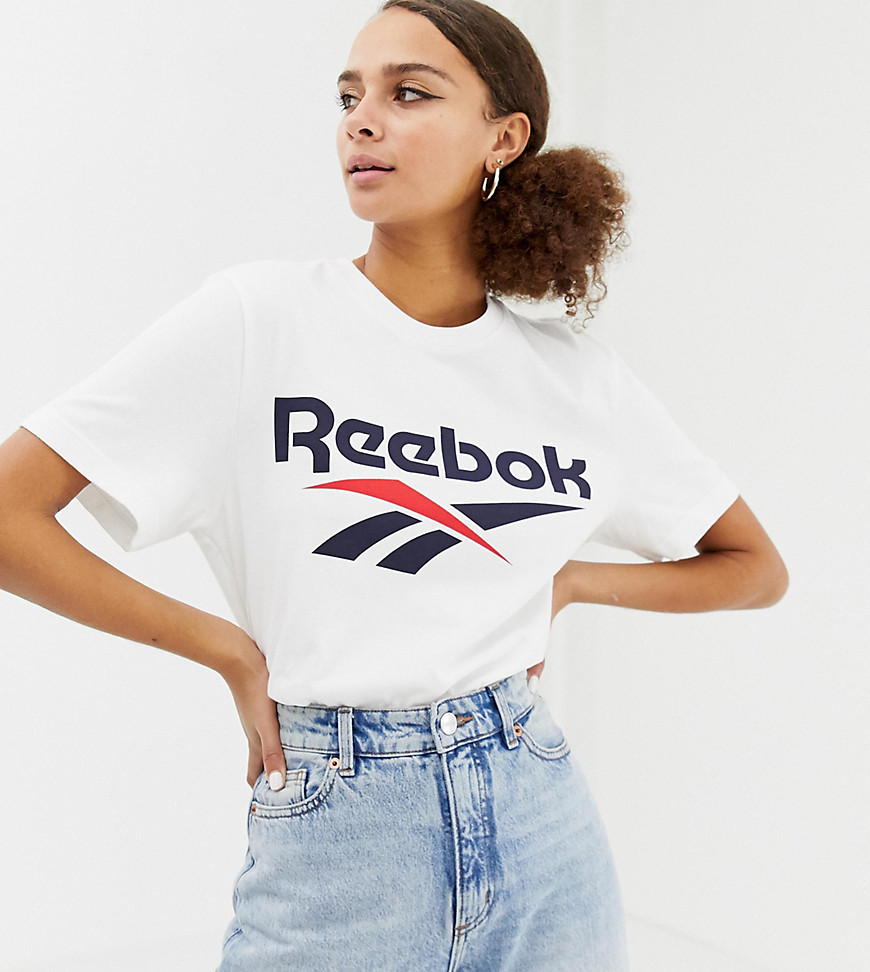 Reebok Classics white vector logo t-shirt