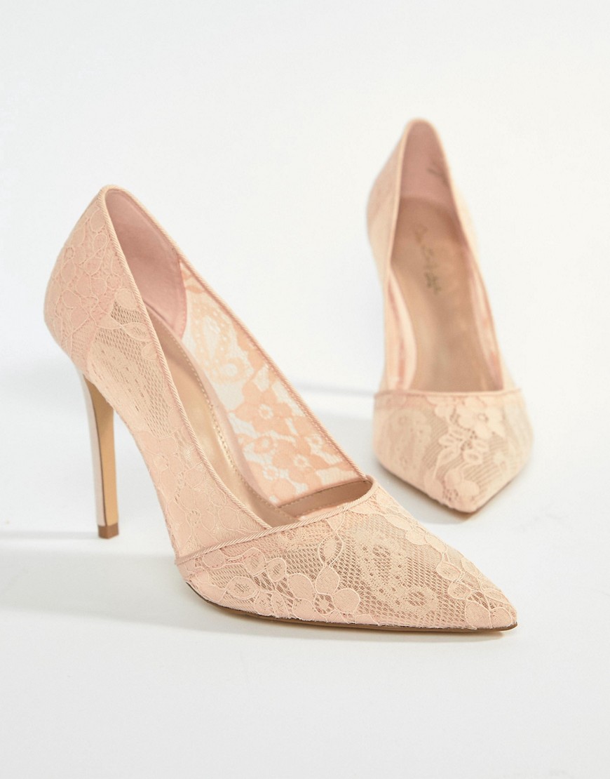 Miss Selfridge Lace Pointed Court