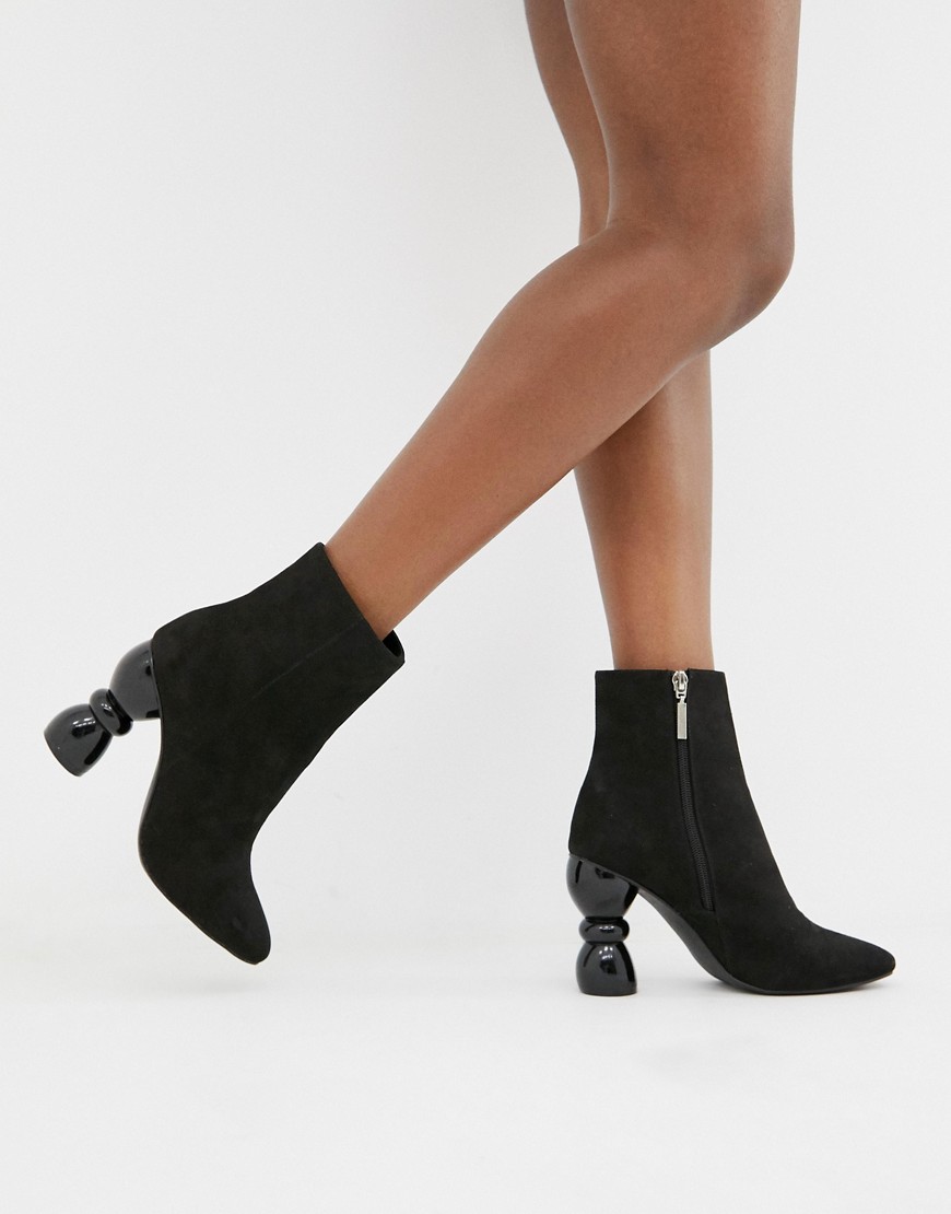 ASOS DESIGN Edina heeled ankle boots