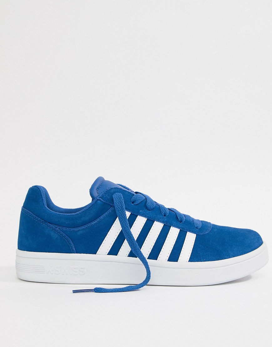 K-Swiss Court Cheswick SDE Trainers In Blue - Blue