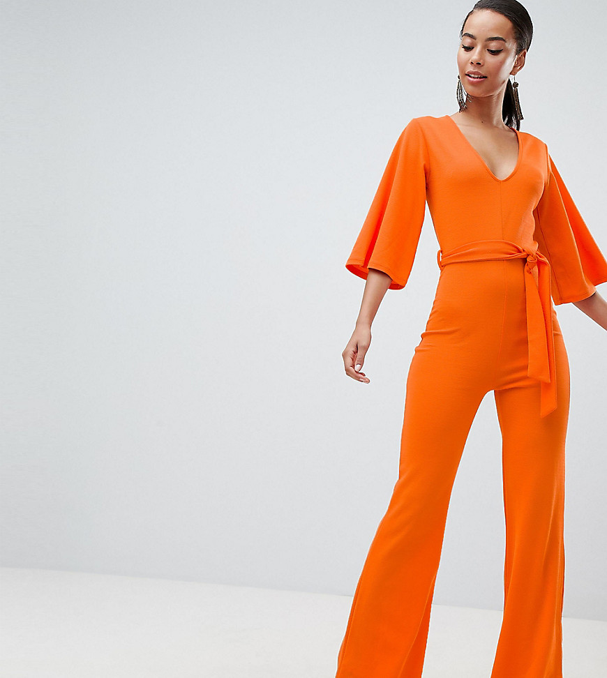 Missguided Tall belted jumpsuit