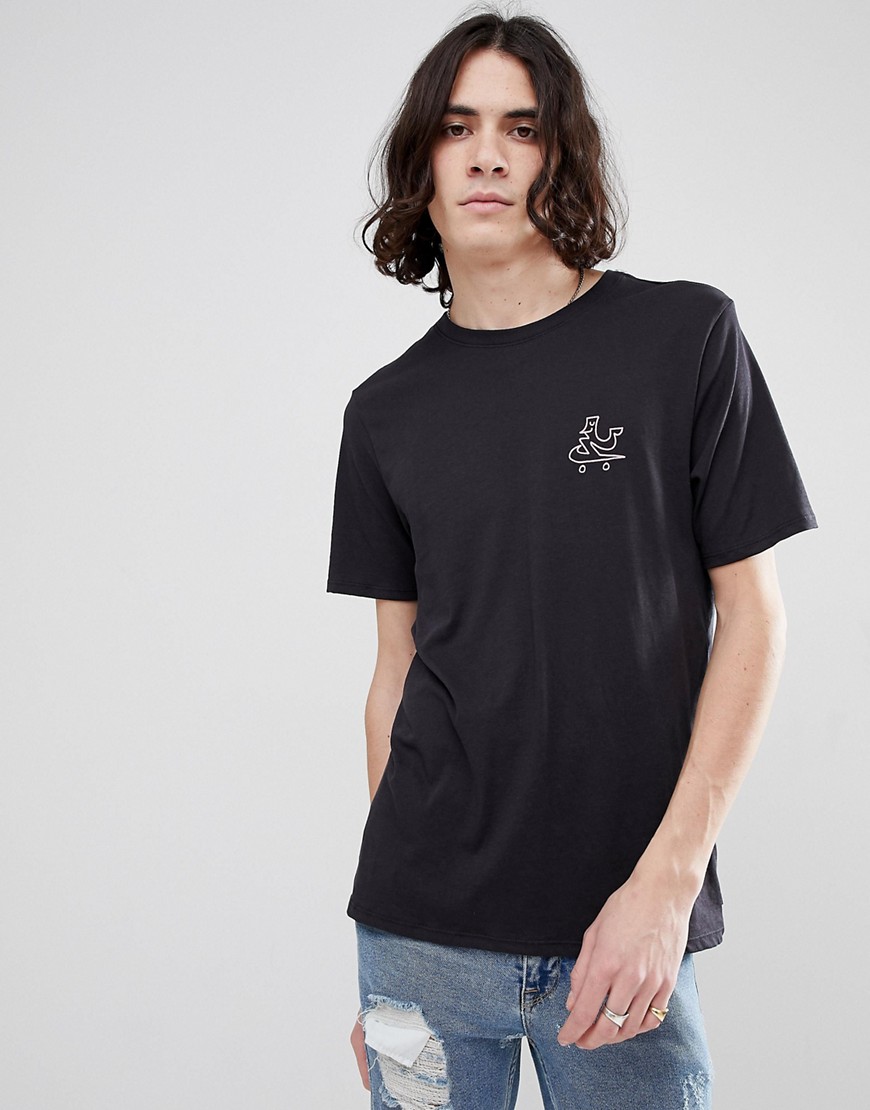 Nike SB T-Shirt With Swooshie Logo In Black 892827-010