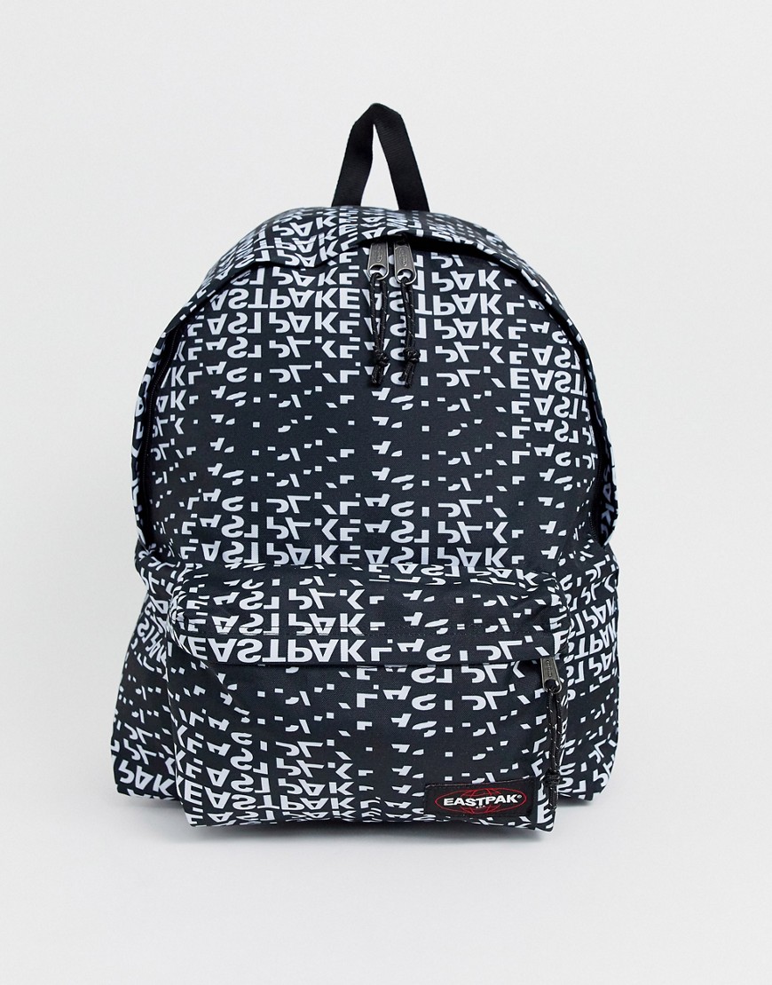 Eastpak Padded Pak'R XL backpack in all over logo print 29l