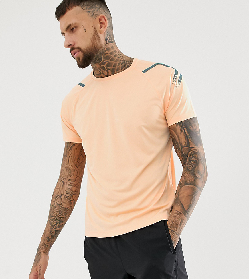 Asics Icon short sleeve t-shirt in apricot