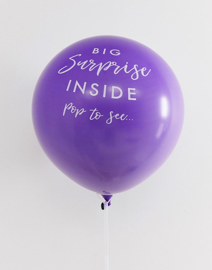 Ginger Ray surprise gift reveal balloon