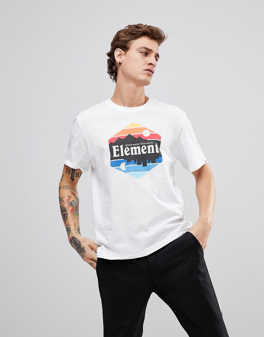 Element Dusk T-Shirt In White - White