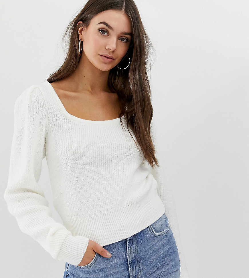 ASOS DESIGN Tall chunky scoop neck jumper with full sleeve