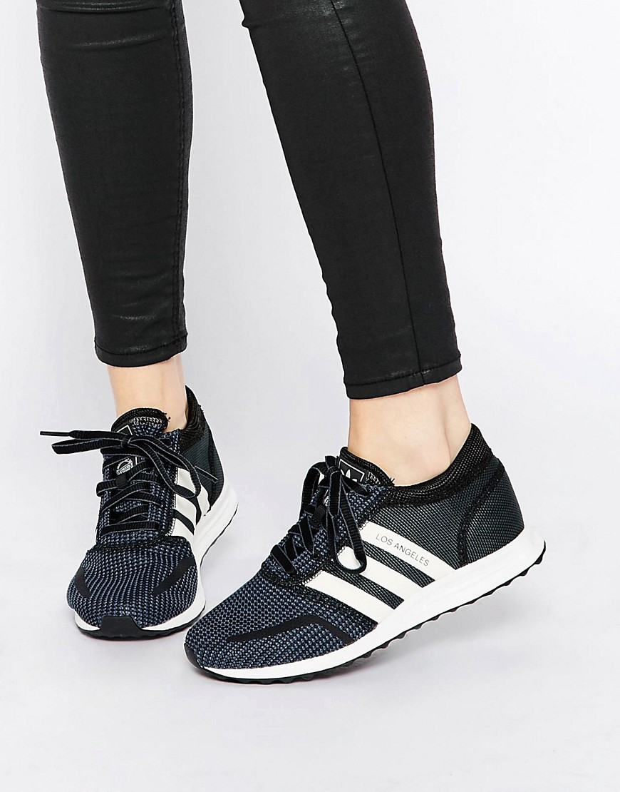 Adidas | adidas Originals Black & White Los Angeles Trainers at ASOS