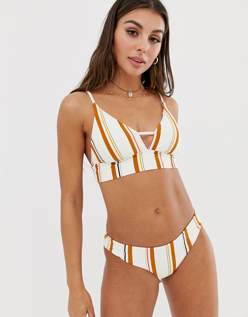 Billabong Sunstruck bikini top in stripe