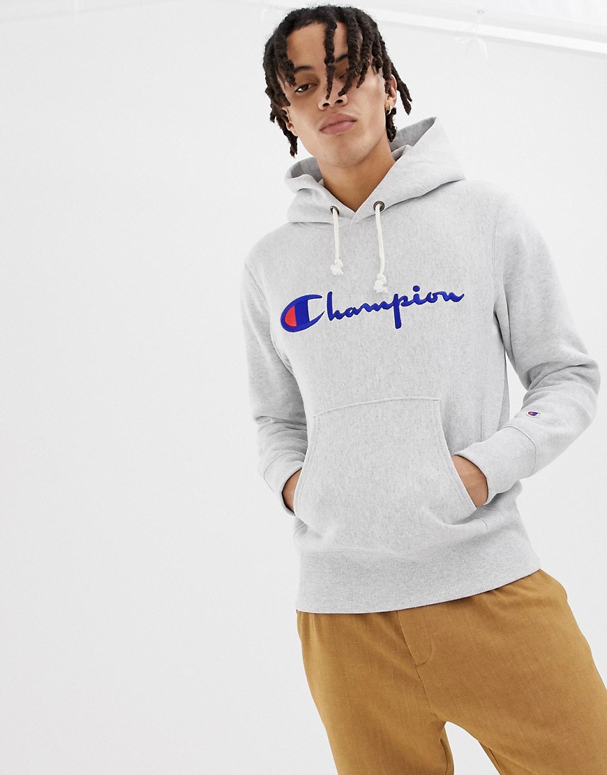 Champion reverse weave Hoodie With Large Logo