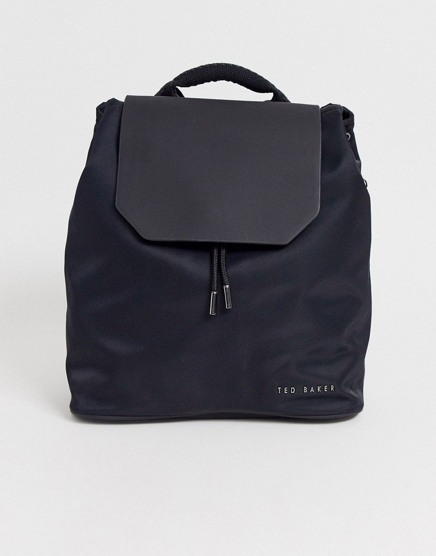 Ted Baker Mahda nylon backpack in black