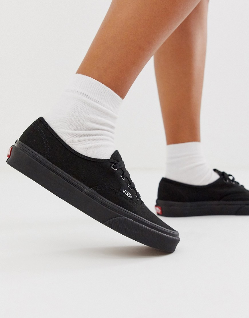 Vans Authentic trainers in all black