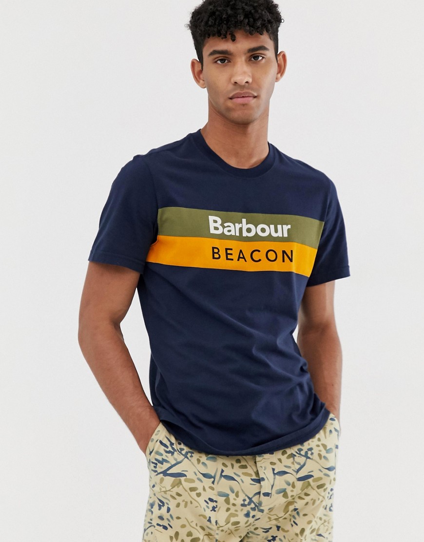 Barbour Beacon Wray t-shirt in navy