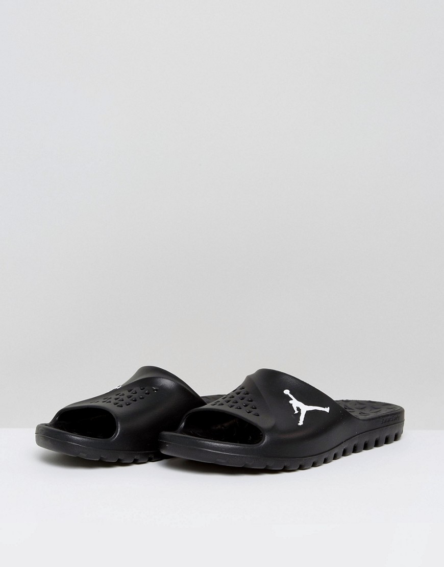 Черные шлепанцы Nike Jordan 716985-011 - Черный 