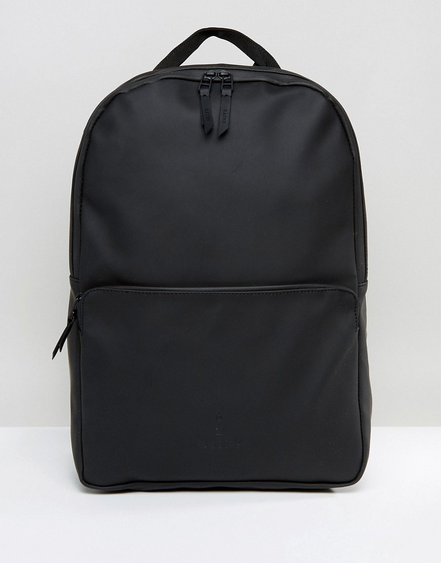 Rains waterproof field backpack in black
