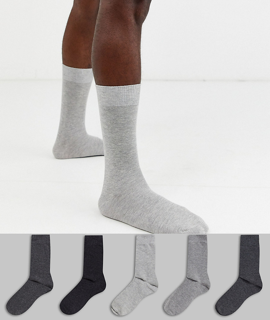 Topman socks in multi 5 pack