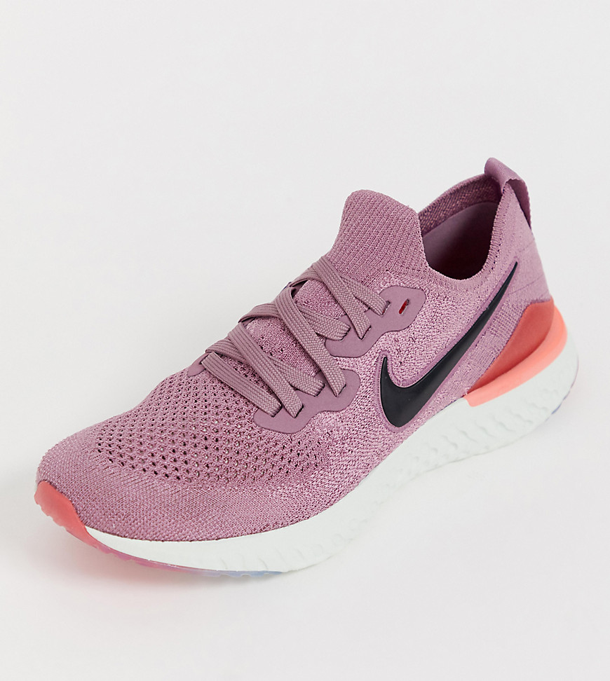 Nike Running Epic React Trainers In plum