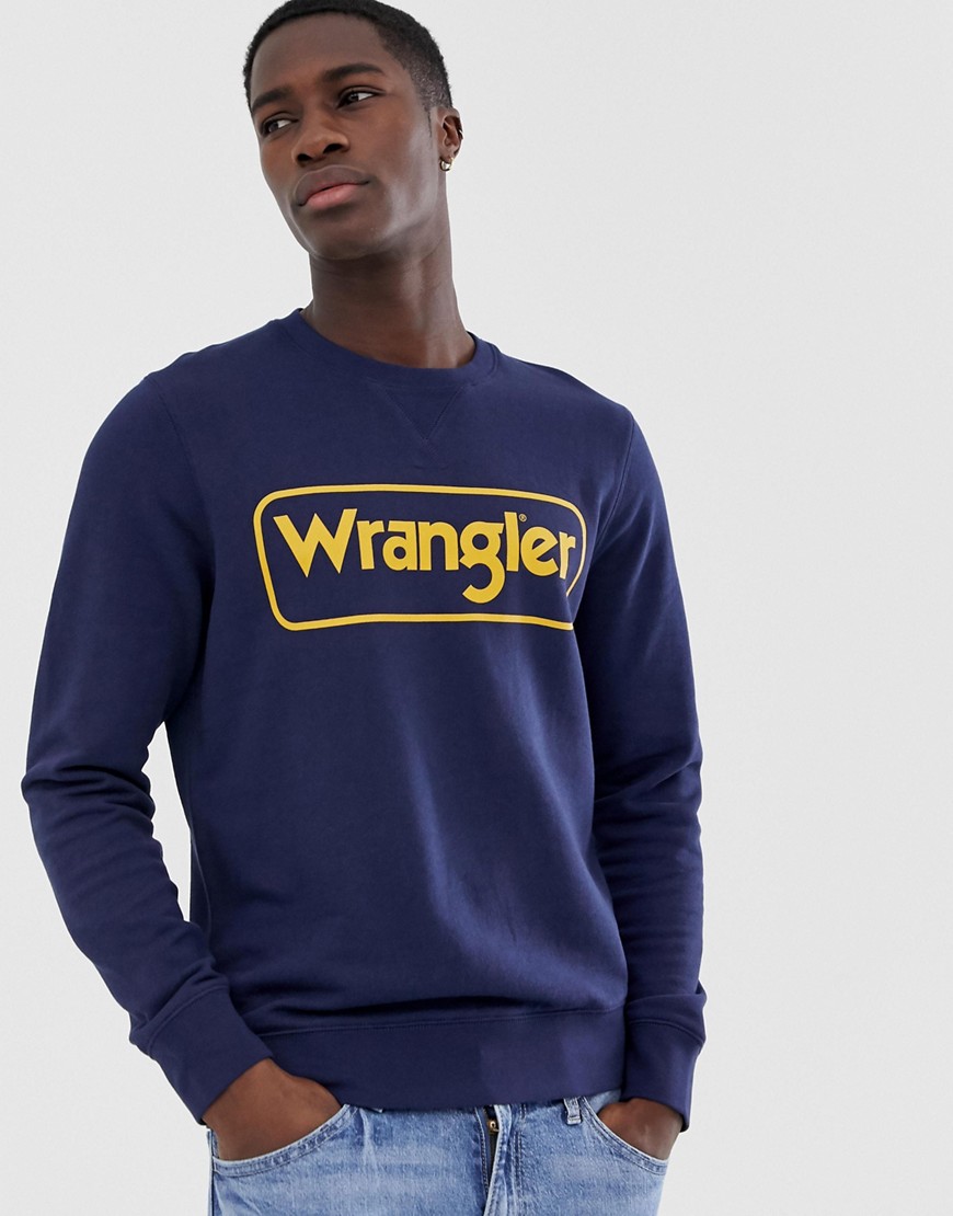 Wrangler logo sweater
