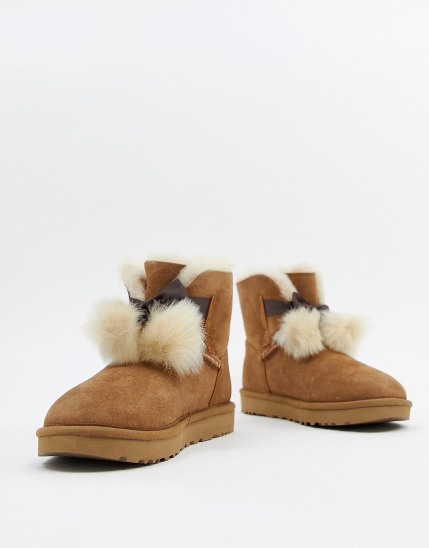 UGG Bow Chestnut Boots