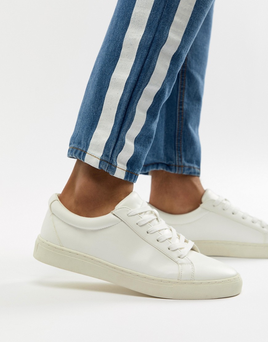 KG By Kurt Geiger whitworth lace up trainers in white