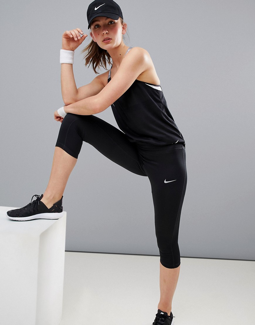 Nike Running Dri-Fit Power Essential Crop Tight