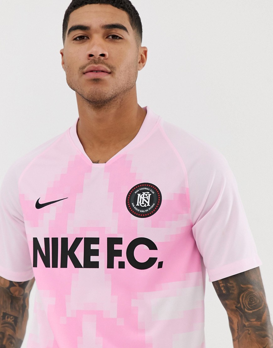 Nike FC Shirt In Pink