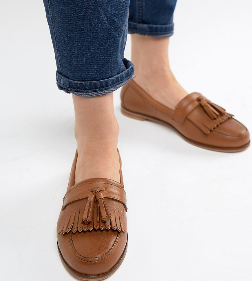 Park Lane Leather Flat Loafers