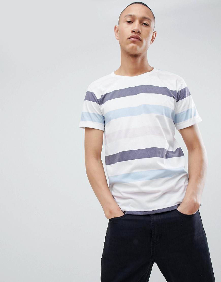 Clean Cut Bold Stripe T-Shirt