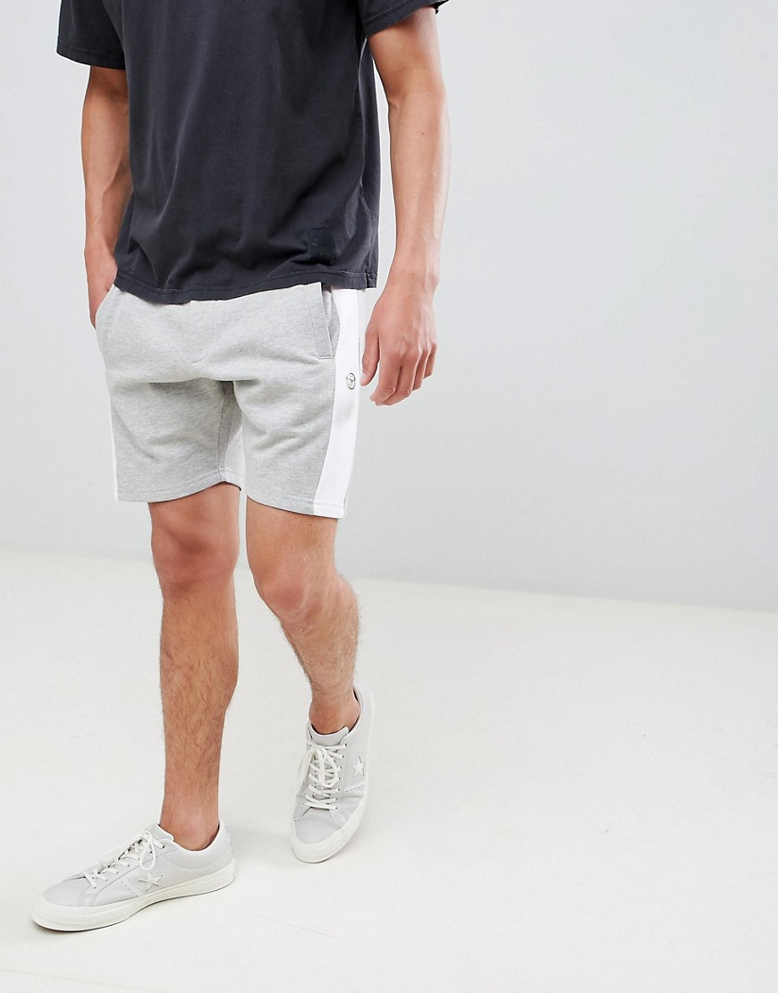 Le Breve Jersey Side Stripe Shorts